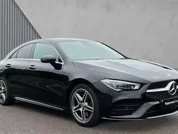Black Used 2020 Mercedes CLA200 AMG Line Premium Plus Coupe | £23,680 (Fair price)