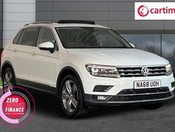 White Used 2018 VW Tiguan SEL SUV | £15,990 (Fair price)