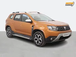 Orange Used 2018 Dacia Duster Prestige SUV | £10,495 (Fair price)