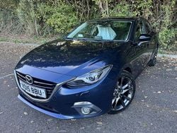 Blue Used 2015 Mazda 3 Inclusive Sedan | £5,298 (Fair price)