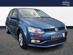 Blue Used 2017 VW Polo Edition Hatchback | £9,095 (Fair price)