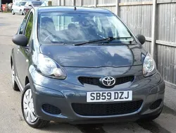 Grey Used 2010 Toyota Aygo Hatchback | £3,449 (Fair price)