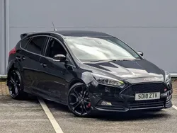 Black Used 2018 Ford Focus ST Hatchback | £13,995 (Fair price)