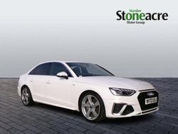 White Used 2022 Audi A4 S-Line Sedan | £21,995 (Fair price)