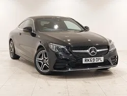 Black Used 2019 Mercedes C200 AMG Line Premium Coupe | £18,998 (A bit pricey)