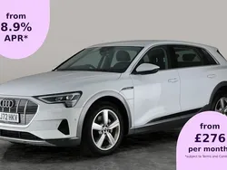 White Used 2022 Audi e-tron Design SUV | £19,709 (Fair price)