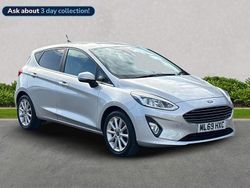 Silver Used 2019 Ford Fiesta Titanium Hatchback | £8,699 (Good price)
