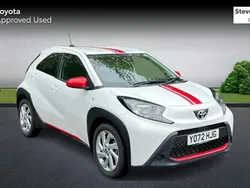White Used 2023 Toyota Aygo PURE Hatchback | £11,881 (Fair price)