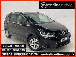 Black Used 2016 VW Sharan SE MPV | £12,495 (Good price)