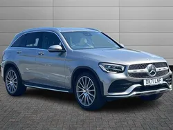 Mojave silver Used 2022 Mercedes GLC220 AMG Line Premium Estate | £31,994 (A bit pricey)