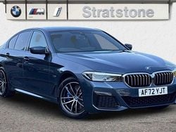 Blue Used 2022 BMW 530e M Sport | £26,250 (Fair price)