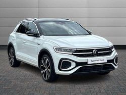 White Used 2022 VW T-Roc R-line SUV | £24,399 (Fair price)