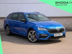 Blue Used 2023 Skoda Octavia vRS Estate | £29,490 (A bit pricey)