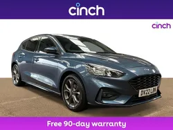 Blue Used 2022 Ford Focus ST-Line Hatchback | £13,999 (Fair price)
