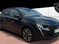 Black Used 2021 Peugeot e-208 GTi Hatchback | £11,995 (Fair price)