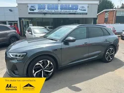 Grey Used 2021 Audi e-tron Black Edition SUV | £18,995 (Good price)