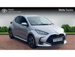 Silver Used 2025 Toyota Yaris Hybrid Design Hatchback | £19,992 (Fair price)