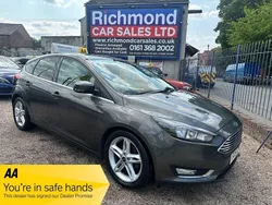 Grey Used 2015 Ford Focus Titanium Hatchback | £6,995 (Fair price)