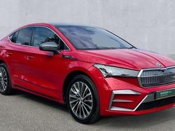 Velvet red metallic Used 2024 Skoda Enyaq iV LAURIN & KLEMENT SUV | £34,995