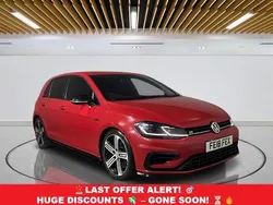 Red Used 2018 VW Golf VII R Hatchback | £18,449 (Fair price)