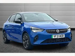 Blue Used 2021 Vauxhall Corsa-e Elite Hatchback | £10,695 (Fair price)