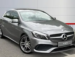 Grey Used 2017 Mercedes A180 AMG Line Premium Hatchback | £14,207 (Fair price)