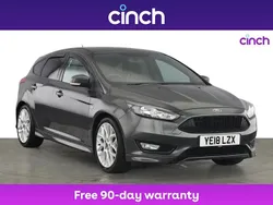 Grey Used 2018 Ford Focus ST-Line Hatchback | £9,999 (Fair price)