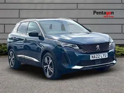 Blue Used 2022 Peugeot 3008 GTi SUV | £17,999 (Fair price)