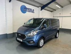 Blue Used 2023 Ford Transit Custom Limited Van | £24,790 (Good price)
