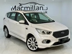 White Used 2018 Ford Kuga Vignale SUV | £12,995 (Fair price)