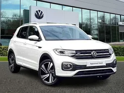 White Used 2022 VW T-Cross R-line SUV | £18,856 (Fair price)