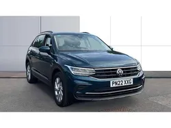 Blue Used 2022 VW Tiguan Life SUV | £21,373 (Super price)
