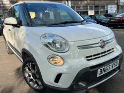 White Used 2017 Fiat 500L Trekking MPV | £6,995 (Fair price)