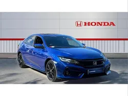 Blue Used 2021 Honda Civic Sport Hatchback | £16,754 (Fair price)