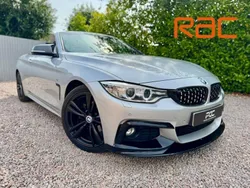 Silver Used 2015 BMW 420 M Sport Cabriolet | £14,990 (Fair price)