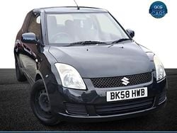 Black Used 2008 Suzuki Swift GL Hatchback | £985 (Good price)
