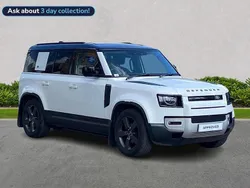 White Used 2020 Land Rover Defender SE SUV | £38,894 (Super price)