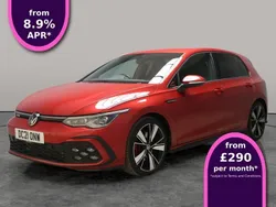 Red Used 2021 VW Golf VIII GTD Hatchback | £21,253 (Fair price)