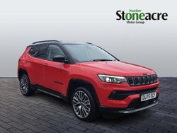 Red/black New 2025 Jeep Compass Altitude SUV | £25,500 (Good price)