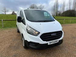 White Used 2021 Ford Transit Custom S | £11,975 (Super price)