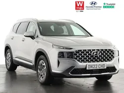 Silver Used 2022 Hyundai Santa Fe Premium SUV | £27,995 (Good price)