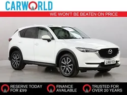 White Used 2018 Mazda CX-5 Inclusive SUV | £12,990 (Good price)