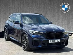 Blue Used 2020 BMW X5 M Sport SUV | £39,399 (Fair price)