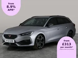 Silver Used 2021 Cupra Leon VZ2 Hatchback | £21,680 (A bit pricey)