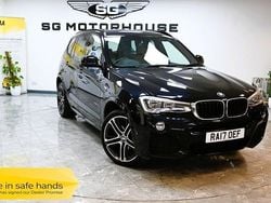 Black Used 2017 BMW X3 M Sport SUV | £15,985 (Fair price)