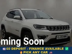 White Used 2020 Jeep Compass Limited SUV | £13,899 (A bit pricey)