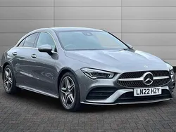 Mountain grey Used 2022 Mercedes CLA200 AMG Line Premium Plus Sedan | £27,950 (A bit pricey)