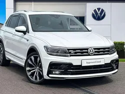 White Used 2019 VW Tiguan R-line SUV | £19,590 (Fair price)