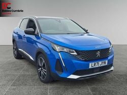 Blue Used 2021 Peugeot 3008 GT Hatchback | £17,950 (Fair price)