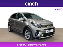Silver Used 2019 Kia Picanto X-Line Hatchback | £9,899 (Fair price)